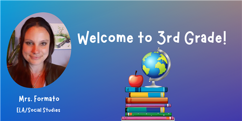 Welcome to 3rd Grade!